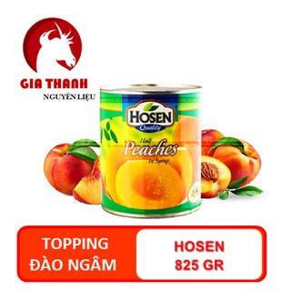 Đào ngâm Hosen lon 825gr
