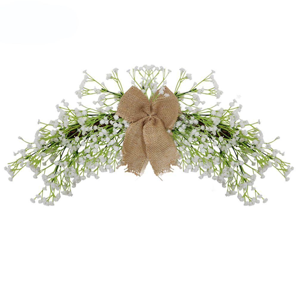 CONOPERY Vòng Hoa Khuynh Diệp Nhân Tạo Dùng Trang Trí Tiệc Cưới DIY