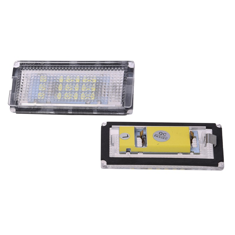 Set 2 đèn led 18 bóng soi biển số chuyên dụng cho xe ô tô BMW E46