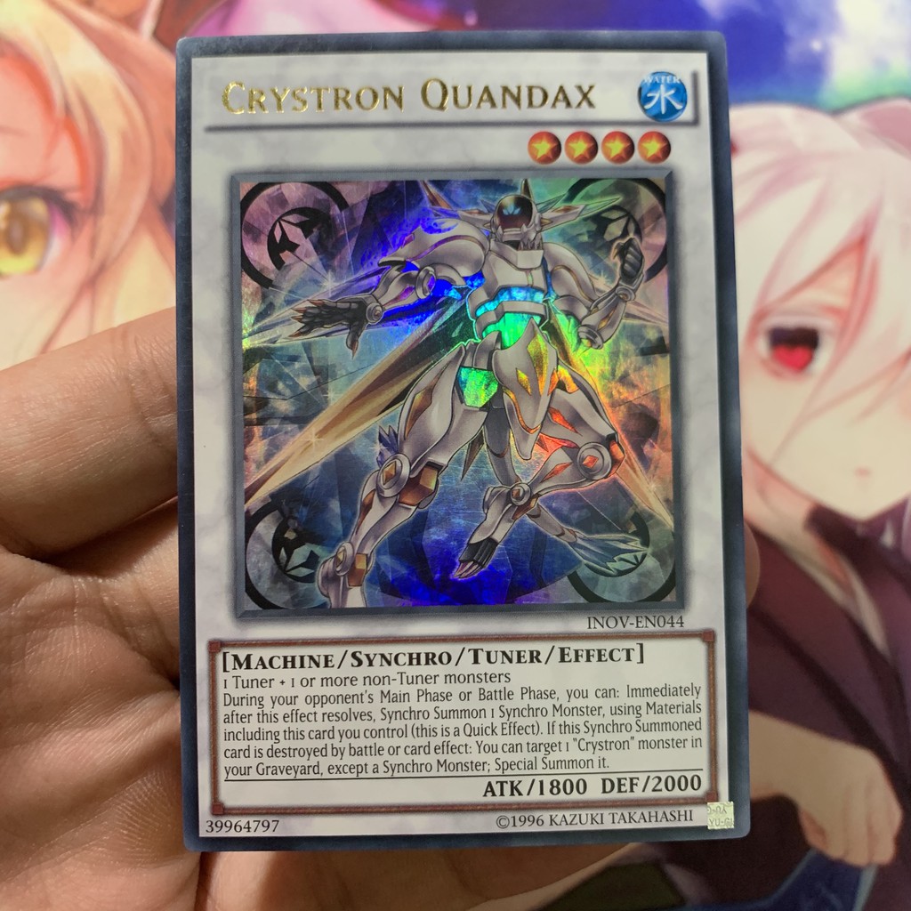 [JP][Thẻ Bài Yugioh Chính Hãng] Crystron Quandax