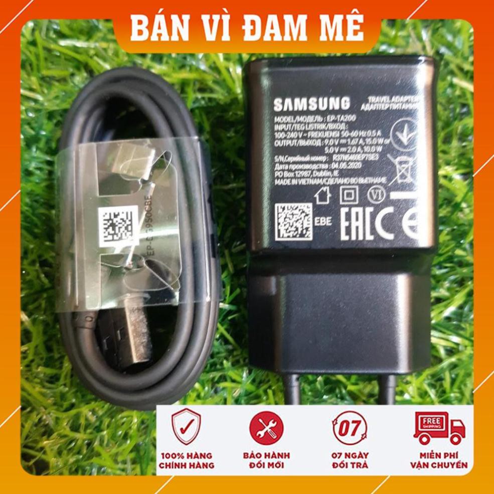 Bộ Sạc Nhanh Samsung 15W - TA200 Chính Hãng S10, S9, S8, Note 8, Note 9, Bảo Hành 6 Tháng