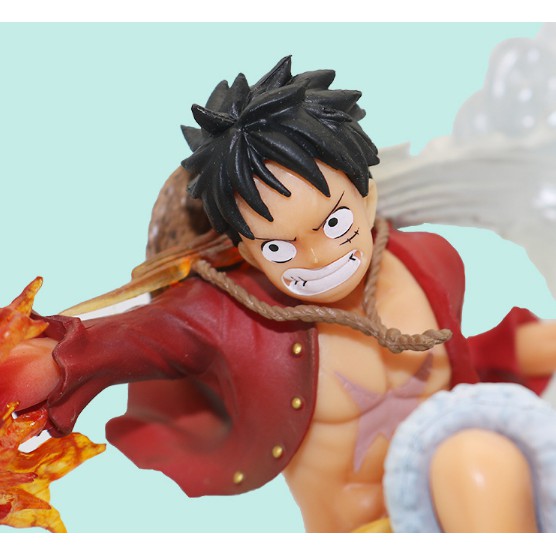 Mô hình Luffy One Piece Gear 2 haki cao 18cm cực chất