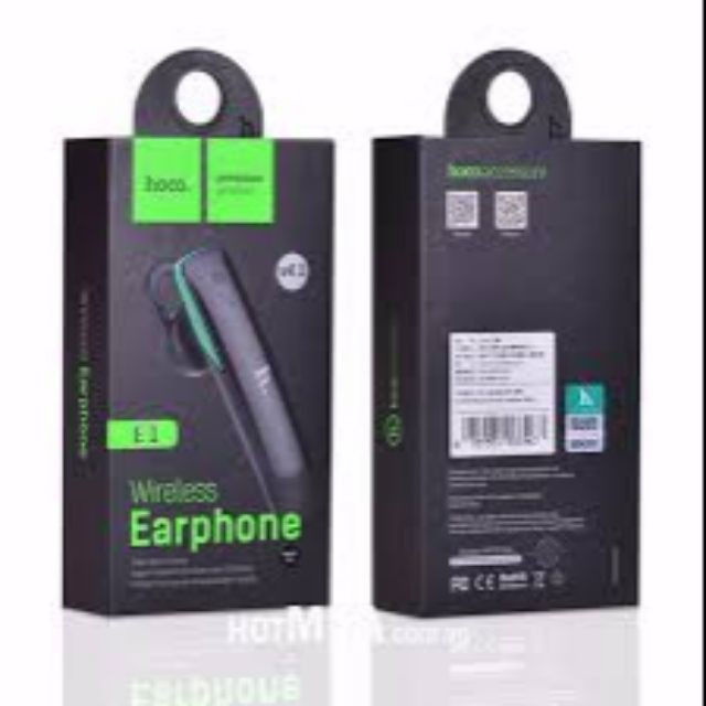 Tai nghe bluetooth hoco e1