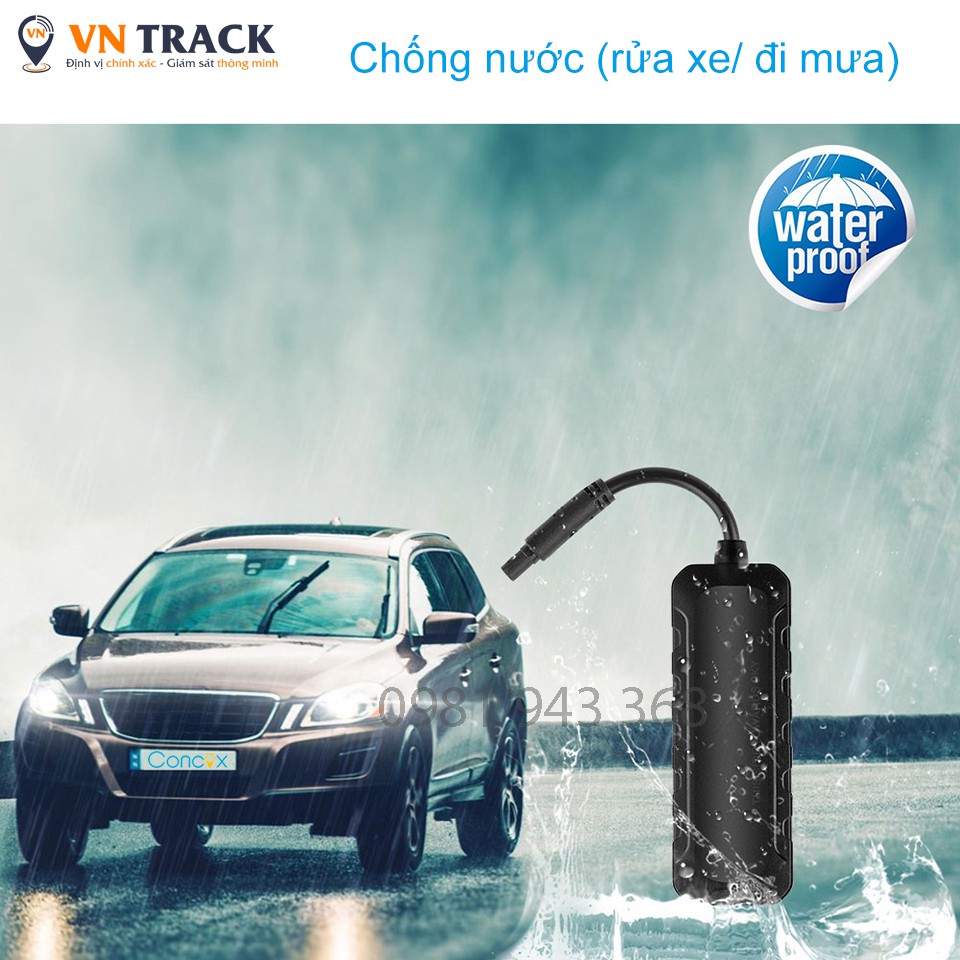 Định Vị Xe Máy, Ô Tô Chống Trộm Giám Sát Qua Điện Thoại | Chính hãng Wetrack Lite02