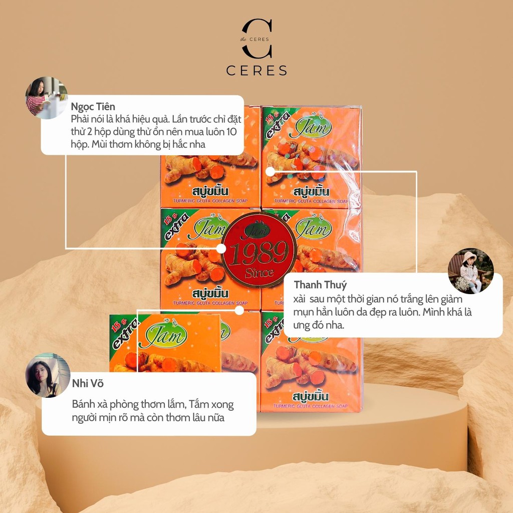 Xà Phòng Nghệ - Soap Xà Bông Tẩy Tế Bào Da Chết Body Jam Extra Giảm Mụn Lưng Trắng Da | BigBuy360 - bigbuy360.vn