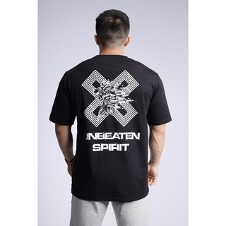 Unbeaten Oversize Tee UNS - áo thun tập gym form rộng, chất vải cotton co giãn 4 chiều, thấm hút, thoáng mát