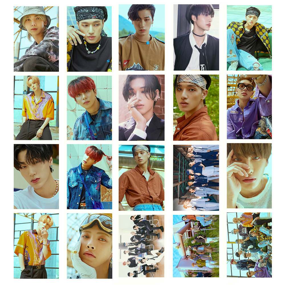 Bộ Thẻ Ảnh Lomo Nhóm Nhạc Ateez Zero