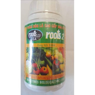 ROOTS 2 chai 100ml - Phân bón lá ra rễ cao cấp từ Huê Kỳ USA