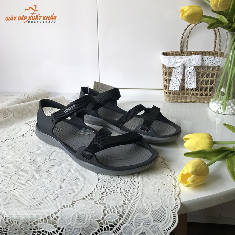 Sandal Cross Nữ Swiftwater Webbing Màu Đen