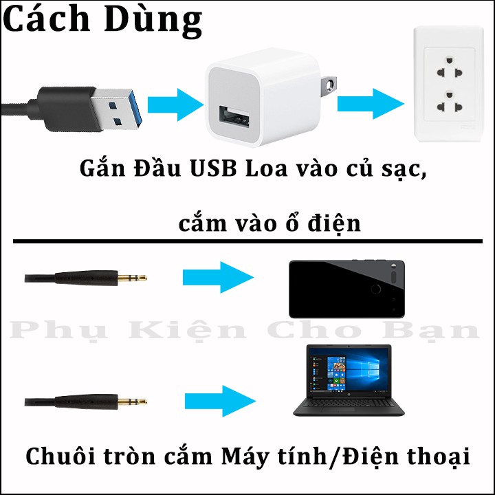 Loa máy tính laptop giá rẻ có dây bass PKCB 201 speakers PF94 | BigBuy360 - bigbuy360.vn