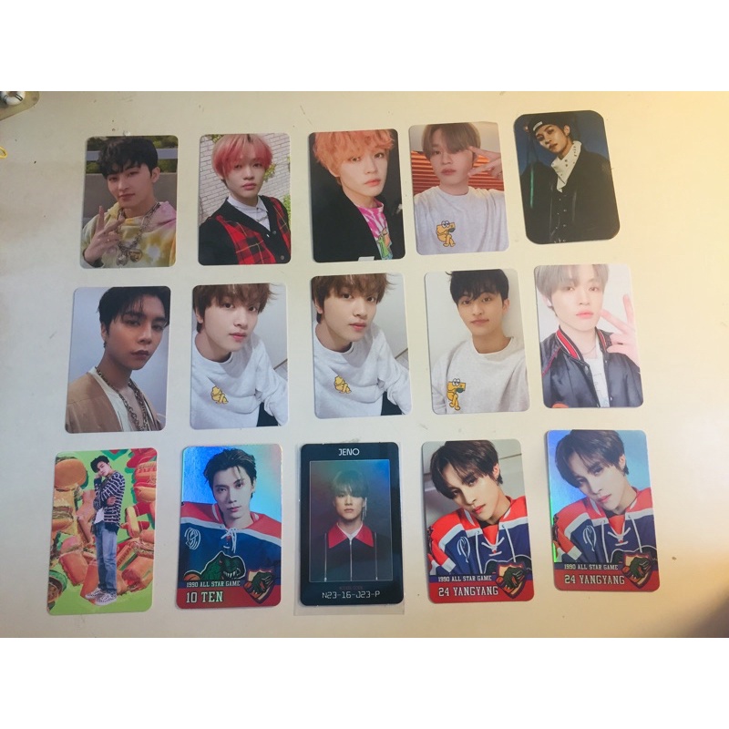 Thẻ ảnh photocard nhóm nhạc NCT