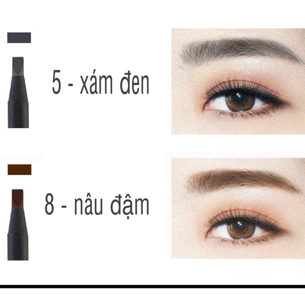 Chì Xé Kẻ Mày Haozhuang Cứng Phẩy Sợi Eyebrow Chuyên Dùng Cho Makeup Trang Điểm Phun Xăm Thẩm Mỹ