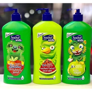 SỮA TẮM GỘI XẢ CHO BÉ SUAVE KIDS 3 IN 1 (MẪU MỚI TINH) 532ml