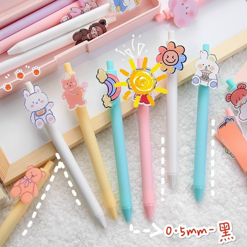 Bút bi kèm pin họa tiết đáng yêu Nami