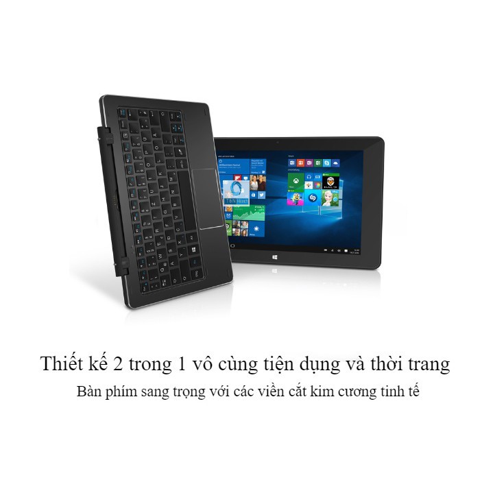 Laptop 2 trong 1 màn hình cảm ứng 11.6 inch TREKSTOR TWIN 2GB RAM 32GB Fullbox - Tặng kèm dock bàn phím chính hãng | BigBuy360 - bigbuy360.vn