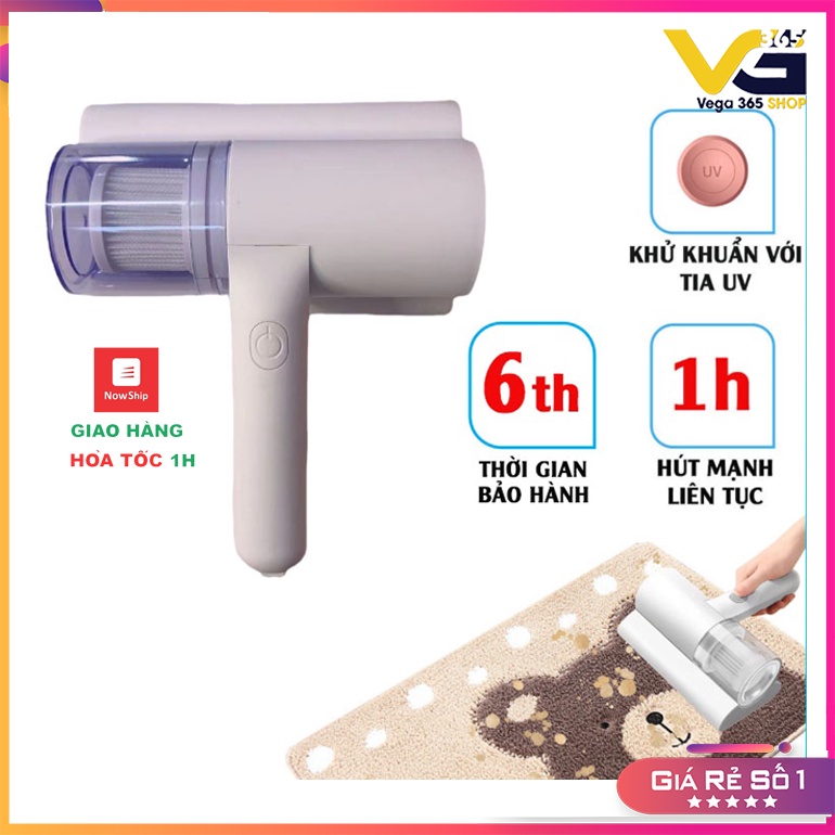 Máy Hút Bụi Mịn cho Chăn Giường Nệm Không Dây cao cấp, Khử Khuẩn hiệu quả