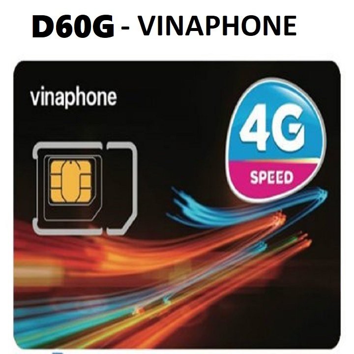 Sim vina 4G D60G tốc độ cao 720GB /1 năm sử dụng ưu đãi