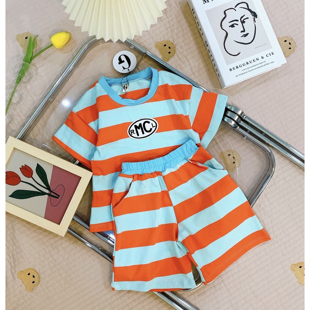 Lyvyshop - (Cotton đẹp) Bộ quần áo cho bé trai từ 09-28kg