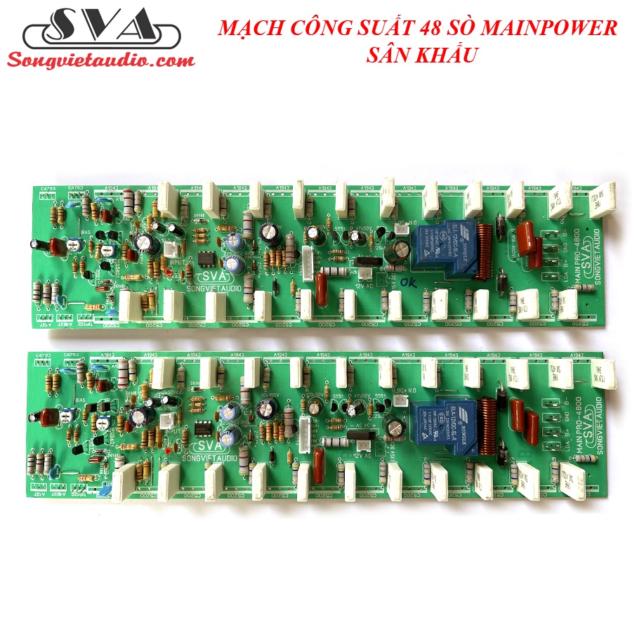 MẠCH CÔNG SUẤT CỤC ĐẨY 48 SÒ - 2U - CẶP