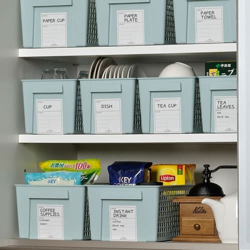 Giỏ đựng đồ đa năng dáng dài màu xanh NHẬT BẢN