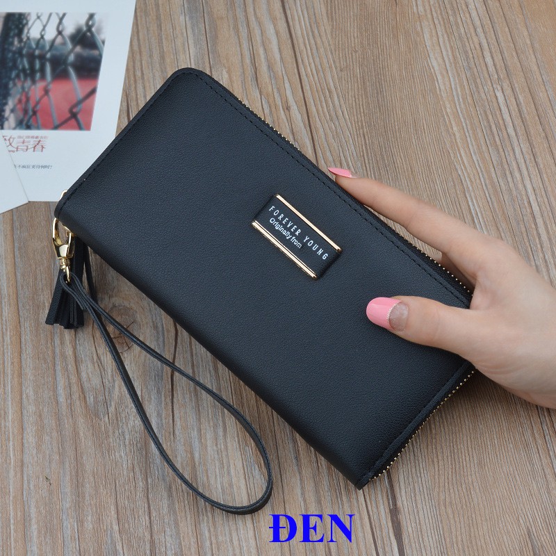 Ví nữ dài đẹp đựng tiền cầm tay nhiều ngăn thời trang cao cấp VD94