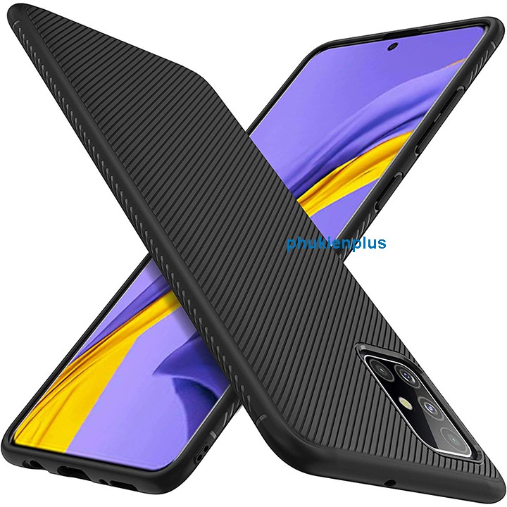 Ốp lưng Samsung Galaxy A51 Sport Attack Case siêu chống sốc Đen