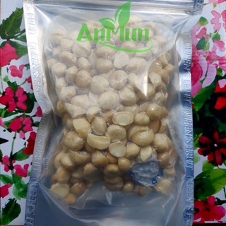 500gr nhân macca đắk lắk vỡ đôi đã sấy chín hàng đẹp - anmun