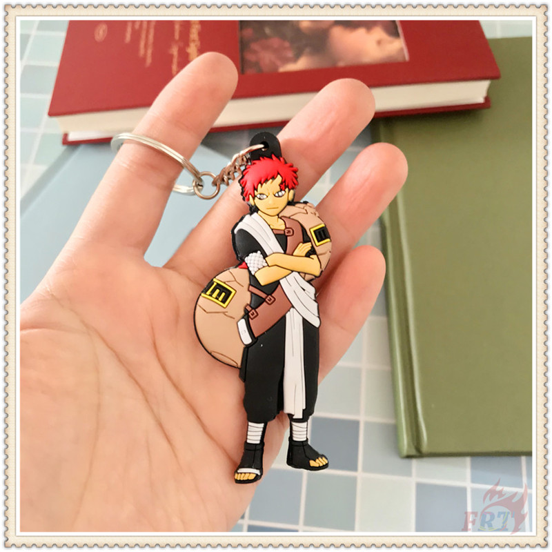 1 móc khóa silicon hình nhân vật phim Naruto