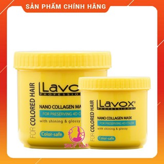 HẤP TÓC 4D NANO COLLAGEN - LAVOX FOR COLORED HAIR - 500ML