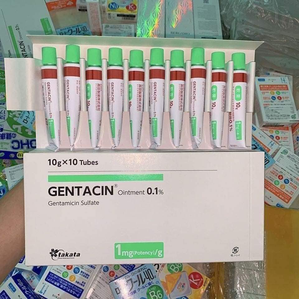 [CHÍNH HÃNH] Kem Mờ Sẹo Gentamicin 10gr Chuyên Mờ SẸO BỎNG, SẸO MỤN , SẸO XĂM, SẸO MỤN, SẸO MỔ, SẸO LÂU NĂM