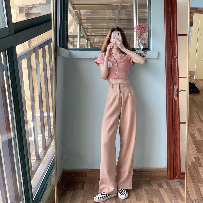 Áo Thun Croptop ❣️FREESHIP❣️ ÁO THUN ÔM BODY KHOÉT CỔ NGẮN TAY CHẤT GÂN ĐẸP TTA387