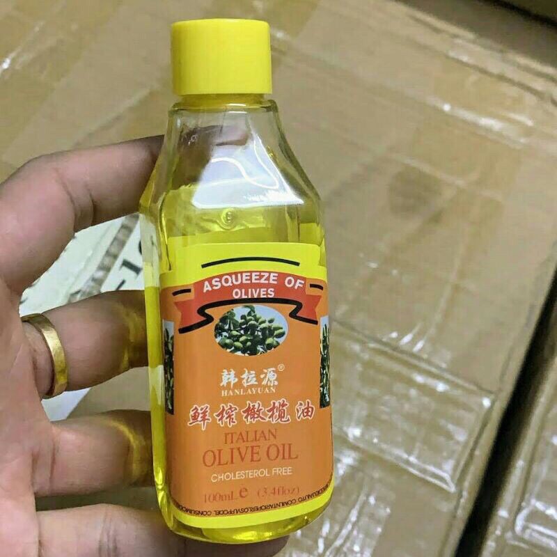 Dầu OLIVE OIL lau mực tập trên da giả /Dcpx Doreme