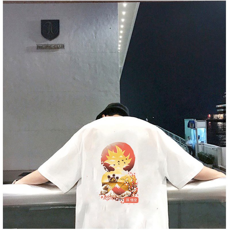 Áo thun unisex form rộng Nhật Bản đẹp độc lạ phong cách cá tính vải dày mịn 2019T2363