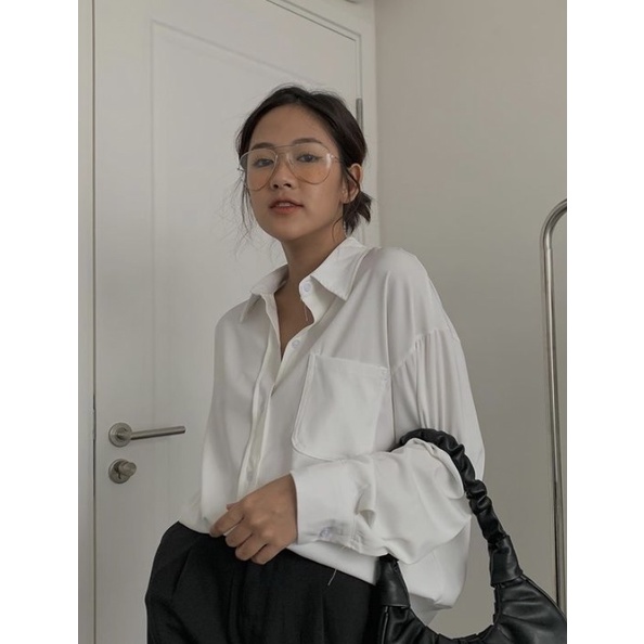 Kính Tròn Gọng Kim Loại Thời Trang Retro
