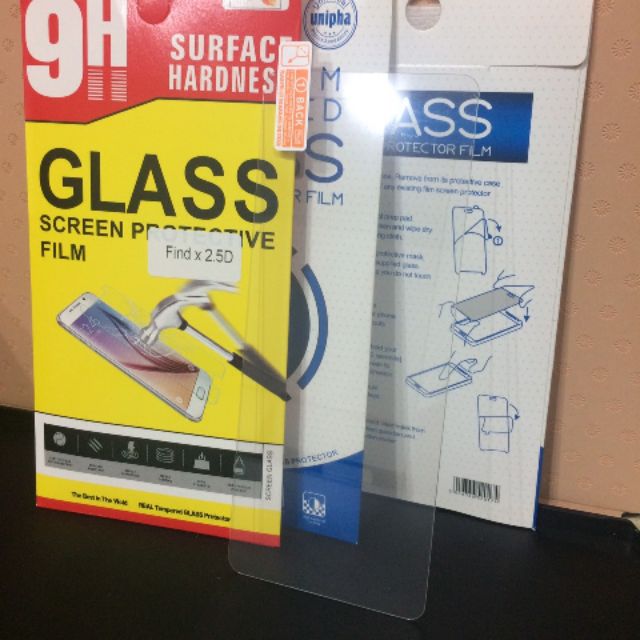 Bộ 3 kính cường lực cao cấp cho Oppo Find X