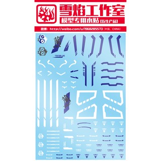 Decal nước 1/60 Nilson Astray Red/Blue