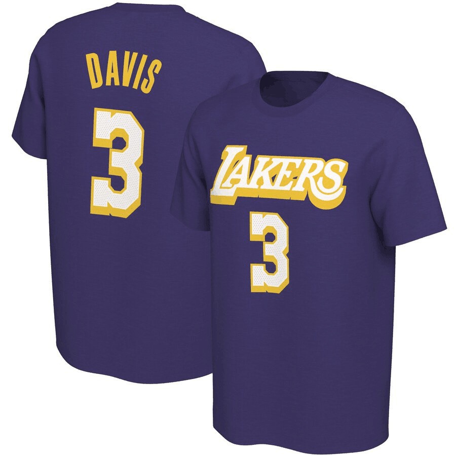 Áo Thun Bóng Rổ Nba James Lakers Thời Trang Năng Động