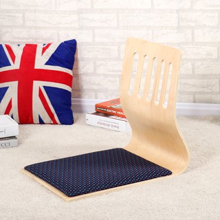 ghế bệt gỗ kiểu nhật màu vàng