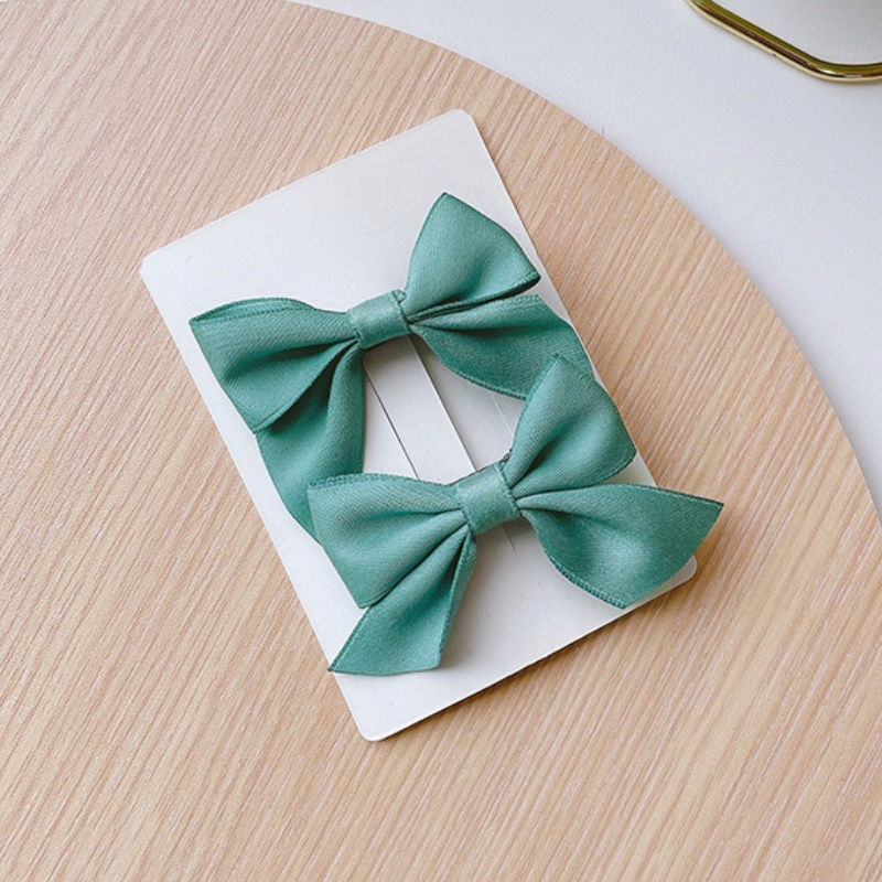 Combo 2 Kẹp Tóc Hình Nơ Xinh Xắn Đáng Yêu - Nhiều Mẫu, Nhiều Mầu