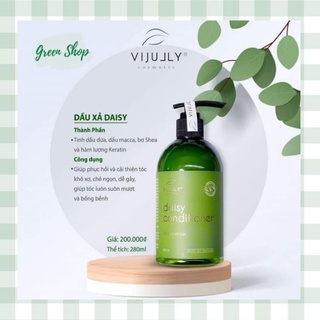 Dầu xả vijully - dầu xả dừa hoa cúc giảm khô sơ