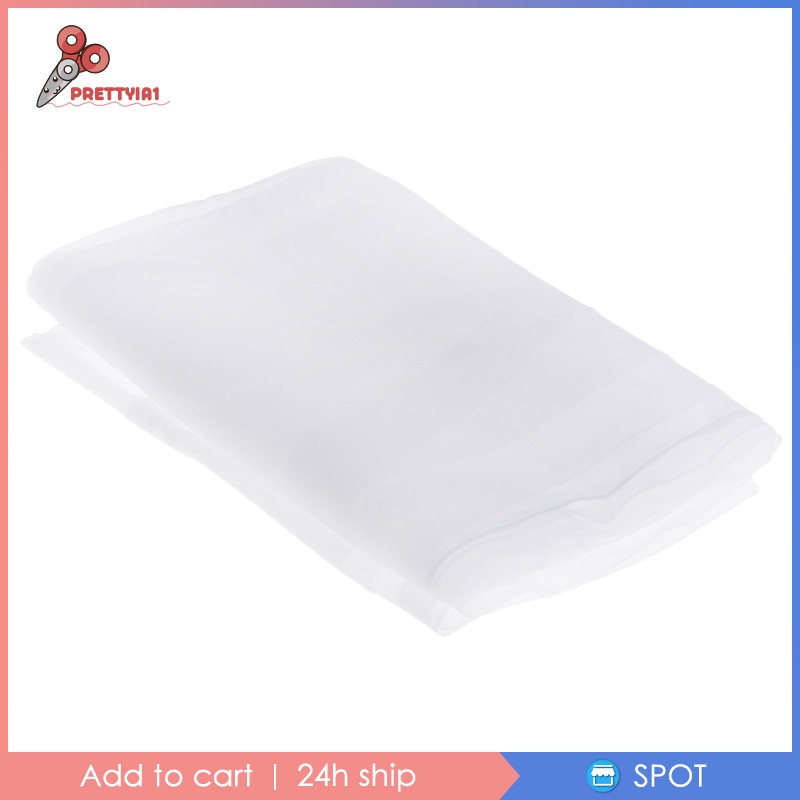 Vải Tuyn Lưới Chống Muỗi 1 Yard Màu Be Trang Trí Váy Cưới