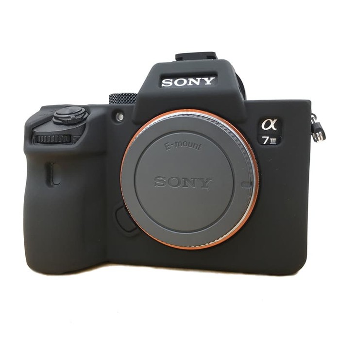 Silicone Ốp Lưng Silicon Cao Cấp Cho Sony A7 A7iii A7riii Mark Iii 3 A7r