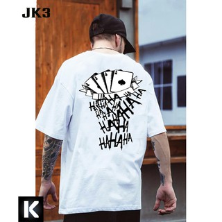 Áo thun JK3 JOKER OVERSIZE UNISEX (2 Màu ĐEN-TRẮNG)