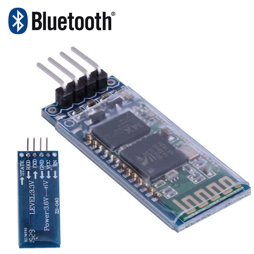 HC-06 4 Pin Serial Wireless Bluetooth RF Transceiver Module For Arduino Mini