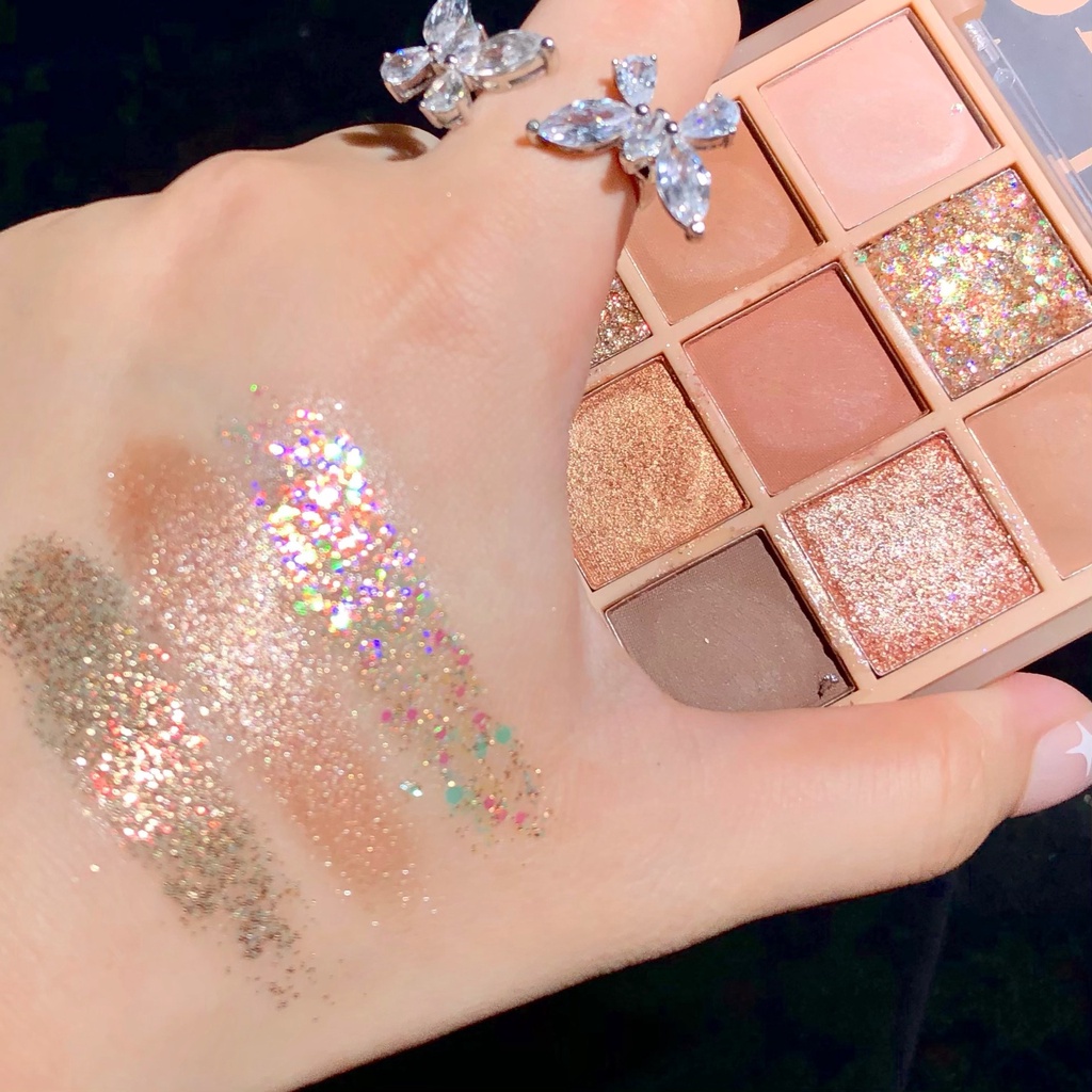 (Hàng Mới Về)Bảng Phấn Mắt 9 Màu SWEET MINIT