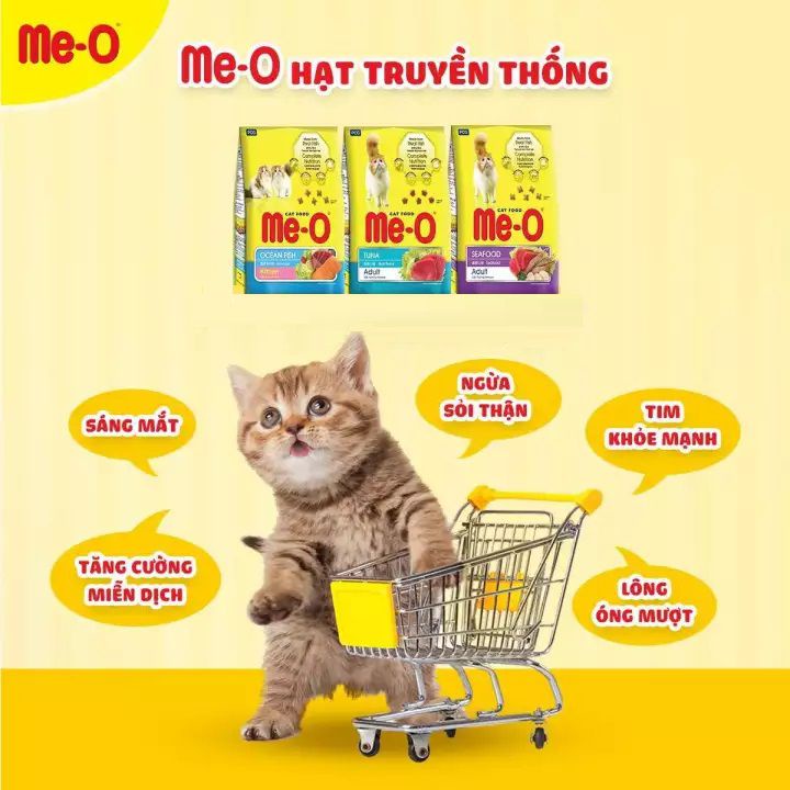 Thức ăn hạt Me-O 350g dành cho mèo