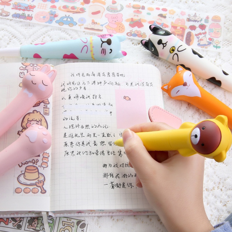 Goo Bút Gel Bọt Biển Giảm Căng Thẳng Dành Cho Học Sinh / Người Lớn