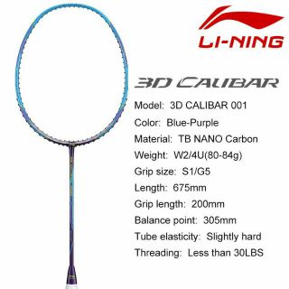 VỢT CẦU LÔNG LI-NING 3D CALIBAR 001