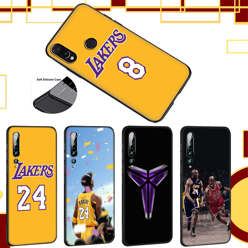 Silicone Ốp Điện Thoại Silicon Mềm Hình Kobe Bryant Cho Xiaomi Redmi 9t Go Note 8t 9 9s Pro Max Note9 Mi Poco M3 X2