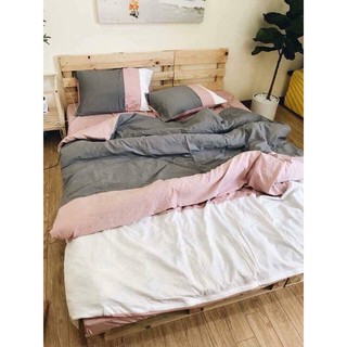 Bộ Chăn Ga Gối Đũi Phối